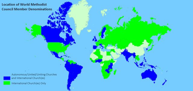 How Many Methodists Are There In The World